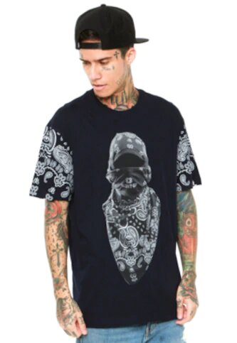 Dark Thug Blue-Navy T-Shirt